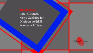 Online Canlı Diksiyon Etkili Konuşma Atölyesi