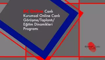 Online Canlı Görüşme/Toplantı/Eğitim Dinamikleri Programı